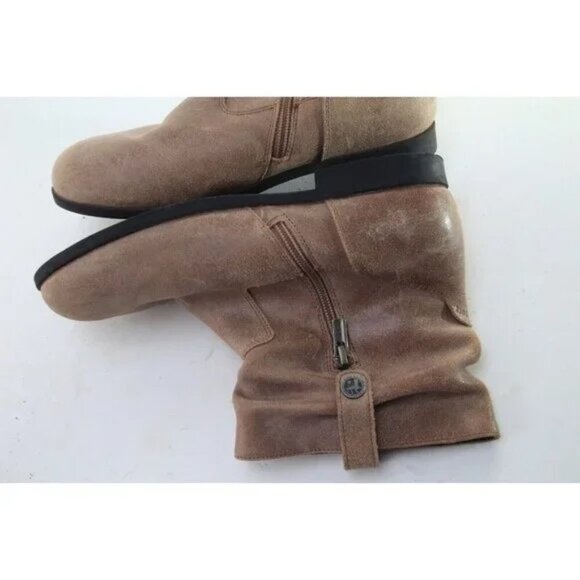 Birkenstock Sarnia Boots EU 37 US 6 Ankle Slouch Boot Zip Bootie Medium/Narrow - Picture 9 of 13